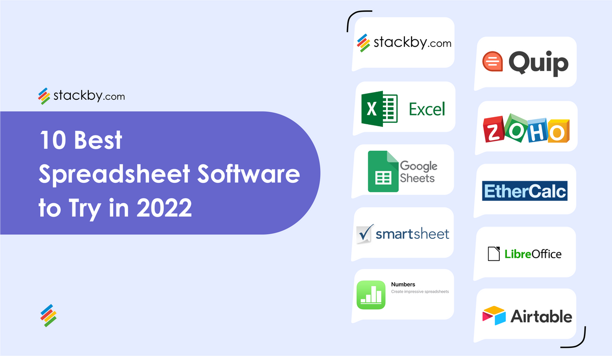 10 Best Spreadsheet Software to Try [Updated 2024]